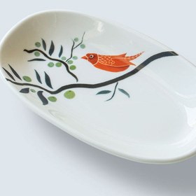 Resim Kuşkondu, Oval Meze Tabağı 