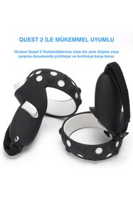Resim MACROBOT Meta Quest 2 Ile Uyumlu Kumanda Kılıfı 
