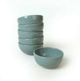 Resim Keramika Yeşil Bulut Mini Çerezlik / Sosluk 8 Cm 6 Adet 326 