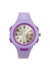 Resim Captiva Analog 30 Mt Suya Dayanıklı Silikon Kordonlu Çoçuk Kol Saati Yeni Moda Şık Tararım Yn001 Gri 