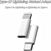 Resim 4 Adet Type-C'den Lightning Adaptör, iPhone Şarj ve Senkronizasyon için Hızlı Şarj Verici 