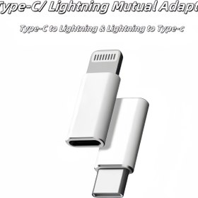 Resim 4 Adet Type-C'den Lightning Adaptör, iPhone Şarj ve Senkronizasyon için Hızlı Şarj Verici 