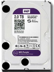 Resim TREND Wd 2Tb Purple 3.5" 5400 Rpm Sata 3 Wd23purz Güvenlik Hdd 7-24 Harddisk 