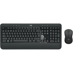 Resim logitech MK540 SİYAH KABLOSUZ KLAVYE+MOUSE SET 