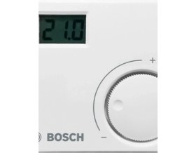 Resim Bosch Kablosuz Oda Termostatı TR20 Rf, Kolay Kontrol ve Tasarruf Sağlar 