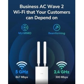 Resim Elivora Cudy Dış Mekan Wi-Fi 5 AC1200 Dual Band Tekrarlayıcı, Erişim Noktası, Menzil Genişletici, 24V Pasif Poe, Yıldırımdan Korunma, -40 Ila 60 °c Çalışma Sıcaklığı, RE1200 Dış Mekan 
