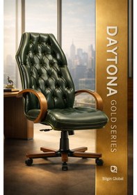 Resim Daytona Premium Yönetici Ofis Ve Büro Koltuğu Anatomik Tasarım Lüks Oturum Konforu Yeşil 
