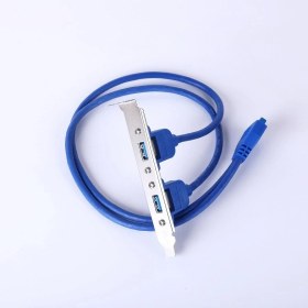 Resim Keepro 19 Pin Panel Tipi USB 3.0 Çoğaltıcı 19 Pin USB 3.0 USB Çoklayıcı Anakart USB 3.0 Çoğaltıcı 50 cm 20 Pin USB 3.0 Çoğaltıcı 