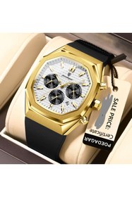 Resim POEDAGAR Lüx Spor Erkek Kol Saati Su Geçirmez 