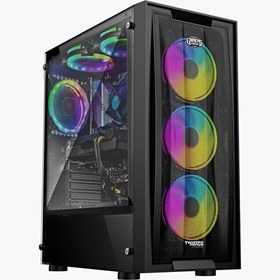 Resim GAMERS ARENA SANGAL STRIKE AMD RYZEN 5 5500 16GB DDR4 512GB SSD 4GB GTX1650 FREEDOS GAMING PC Gamers Arena