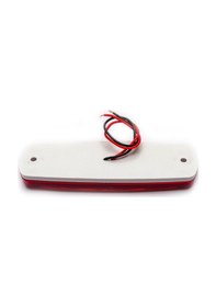 Resim Ahmet Otomotiv 12 Ledli Dekoratif Led Lamba 12volt-24volt Kırmızı Renk 