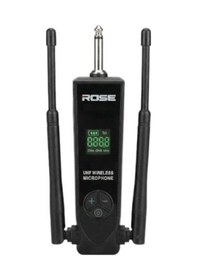 Resim Rose R-201-yw Tekli Yaka Tipi Uhf Telsiz Mikrofon 
