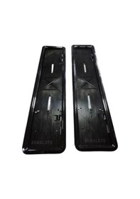 Resim Siyah Plakalık Piano Black Plakalık 1 Takım 2 Adet 