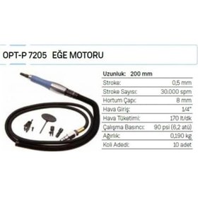 Resim Osaka Opt-P 7205 Eğe Motoru 