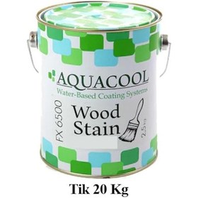 Resim Aquacool Su Bazlı Dış Mekan Verniği Tik 20 Kg 