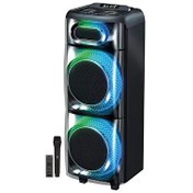 Resim Sunix BTS-280 100 W 6000 Mah Mikrofon ve Kumandalı 85 CM Bluetooth Hoparlör Siyah 