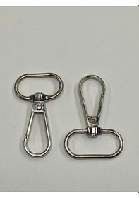 Resim Karantuhafiye Çanta Kancası / Klasik Model/ 2 Li Set Gümüş Gümüş 