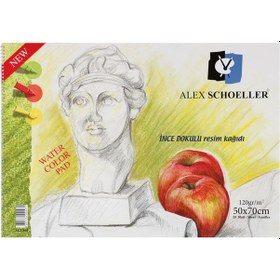 Resim Alex Schoeller College Eskiz Çizim Resim Defteri 50x70 CM 120 G 
