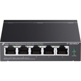 Resim TP-Link TL-SG1005LP 5 Port 4 Port Poe+ 10-100-1000 Mbps 1 Port Uplink Switch Çelik Kasa 