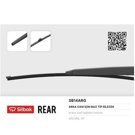 Resim Cosmotex Silecek Süpürgesi Arka Muz Tipi 350mm A1 05/10 Porsche Cayenne 09/10 Touareg 01/10 