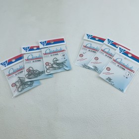 Resim 10 adet Siyah Kolluk Balıkçılık için, Derelerde Balıkçılık için Tasarlanmış, Barbed ve Ultra-İnce Kolluklar ile Satışta Bulunan. 
