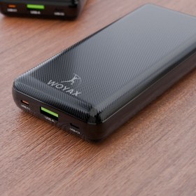 Resim Woyax 25000mAh 130W Süper Hızlı Powerbank Laptop Notebook Macbook Taşınabilir Şarj Cihazı 