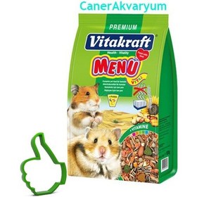Resim Vitakraft Menü Vitaminli Premium Hamster Yemi 1kg 