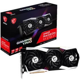 Resim MSI Radeon RX 6750 XT Gaming Trio 12G 12GB GDDR6X 192 Bit Ekran Kartı 