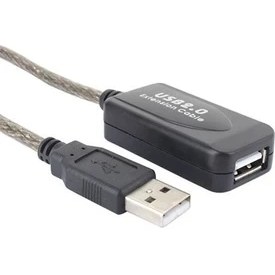 Resim TriLine 20 Metre Profesyonel Çipli Usb Extension Uzatma Kablosu 