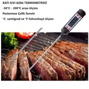Resim Dijital Mutfak Termometresi Yemek Sıcaklık Yoğurt Mayalama Derece N11.506 