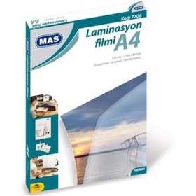 Resim AyrStore Laminasyon Filmi- 125 Mikron A4 100'lü Paket 