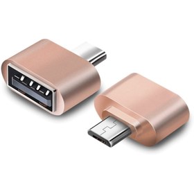 Resim FLAGEN Usb to Micro USB Otg Metal Erkek Dönüştürücü Klavye Fare Mouse 