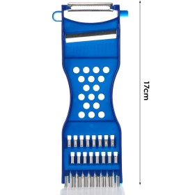 Resim Neler Geldi Neler 2 Adet 5 Fonksiyonlu Pratik Soyacak Mini Soyucu Dilimleyici Rende Sebze Doğrayıcı Çok Amaçlı Soyucu 
