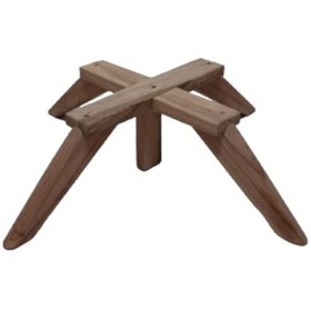 Resim KamusalMarket Ahşap Berjer Ayağı Naturel Boyasız 