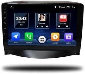 Resim MarTechno Android Multimedya 4GB RAM 64GB Hafıza Peugeot 207 2006-2012 ile uyumlu 