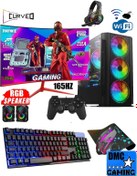 Resim DMC 49x (PUBG,GTA 5) I5 9400f,32gb Ram,500gb Hdd,256gb Ssd,rx580,24''165hz Masaüstü Oyuncu Bilgisayarı 