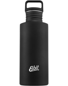 Resim Esbit Sculptor Paslanmaz Çelik Spor Matara Siyah 0.75 L 