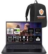 Resim ACER Nitro V15 i9 13900H 96GB 2TB SSD RTX4060/8GB 15.6'' 165Hz FHD W11H Gaming Laptop & PER4 ÇANTA 