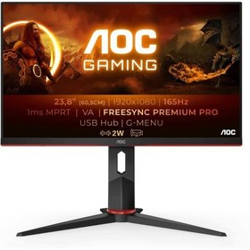 Resim 24G2SU 23.8" 1 ms Full HD G-Sync Pivot Oyuncu Monitörü AOC