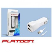 Resim Platoon PL-9111 Çakmak İphone Usb 2.1A/1A 