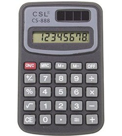 Resim CSL CS-888 8 Hane Cep Tipi Hesap Makinesi 