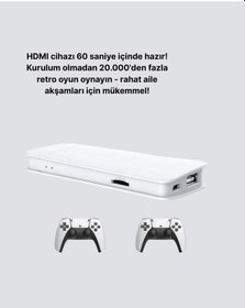 Resim 3d Ve 4k Görüntü Kaliteli Çok Oyunculu Retro Oyun Konsolu 