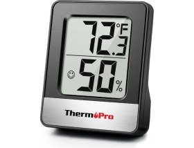 Resim Thermopro TP49B Mini Iç Mekan Dijital Sıcaklık ve Nem Ölçer Termometre 