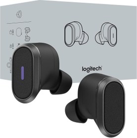 Resim logitech Zone True Wireless Bluetooth Gürültü Önleyici Kulaklıklar Mikrofonlu - Grafit 