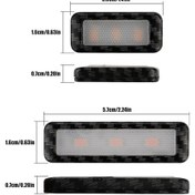 Resim Sones Araba 4'ü 1 Arada Led Ortam Işığı Kapı Dekoratif Işık Pembe Işık 