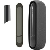 Resim Zigver 3 In 1 Durumda Iqos Için 3.0 Tam Koruyucu Kapak Yan Kapak ile Üst Kapağı 