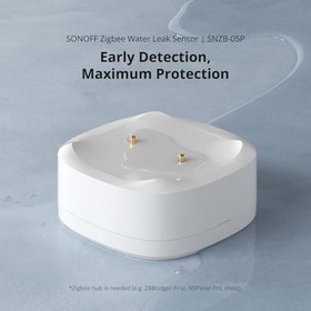 Resim Sonoff SNZB-05P ZigBee Su Kaçak Sensörü ve Kablosu 
