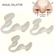 Resim 2'li/4'lü Rahat Uyku İçin Anti-Horlama Burun Klips Seti, Unisex Tasarım 