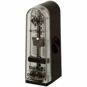 Resim Wittner 890161 Taktell Piccolino Metronom (Siyah) | Cep Boyu Hassas Tempo Belirleyici 