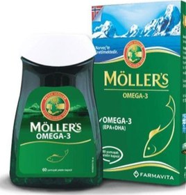 Resim Möllers Omega 3 Balık Yağı 60 Kapsül 